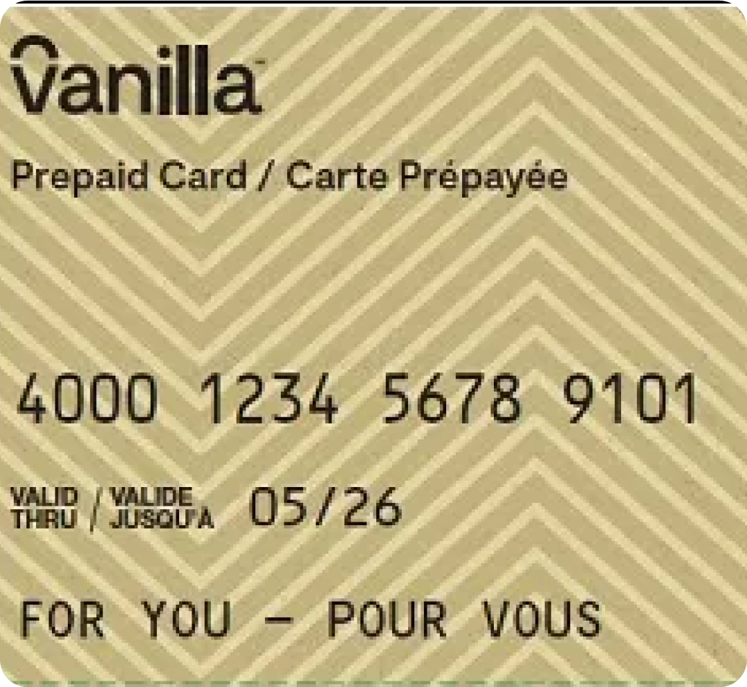 Vanilla Gift Card